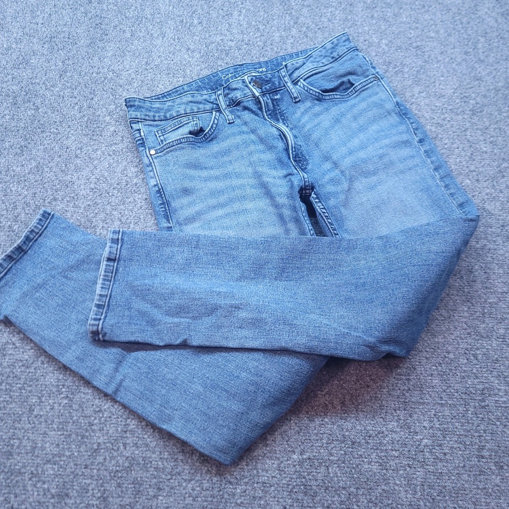 Calvin Klein Jeans Slim Boyfriend Medium Wash Stretch Denim Size 6